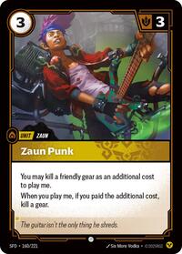 Zaun Punk (160/221) [Spiritforged]