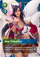 Ahri - Nine-Tailed Fox (Metal) (255/298) [Riftbound Organized Play Promotional Cards]