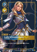 Lux - Lady of Luminosity (Metal) (021/024) [Riftbound Organized Play Promotional Cards]