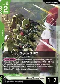 Zaku II FZ (GD03-020) [Steel Requiem]