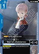 Sarah Zabiarov (GD03-087) [Steel Requiem]