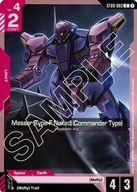 Messer (Type-F Naked) (Commander Type) (ST08-003) [Starter Deck 08: Flash of Radiance]