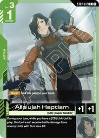 Allelujah Haptism (ST07-012) [Starter Deck 07: Celestial Drive]