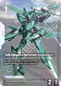 AEU Enact Demonstration Color (Store Tournament Winner Pack 03) (GD03-081) [Gundam Promotional Cards]