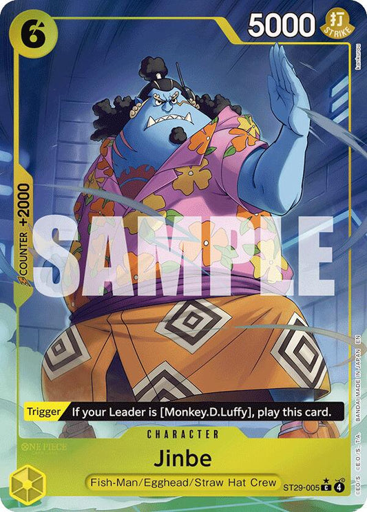 Jinbe (Full Art) [Starter Deck: Egghead]