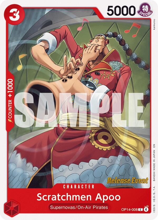 Scratchmen Apoo [The Azure Sea's Seven Release Event Cards]