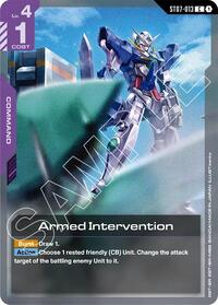 Armed Intervention (ST07-013) [Starter Deck 07: Celestial Drive]