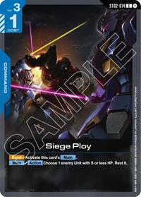 Siege Ploy (ST02-014) [Starter Deck 08: Flash of Radiance]