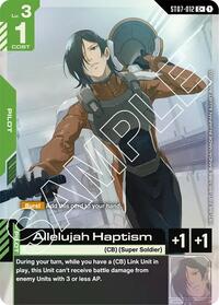 Allelujah Haptism (C+) (ST07-012) [Starter Deck 07: Celestial Drive]