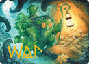 Mutable Explorer Art Card (21/54) (Gold-Stamped Signature) [Lorwyn Eclipsed Art Series]