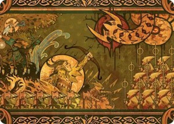 Chronicle of Victory Art Card [Lorwyn Eclipsed Art Series]