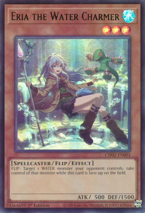 Eria the Water Charmer (Ultra Rare) [CH02-EN001] Ultra Rare