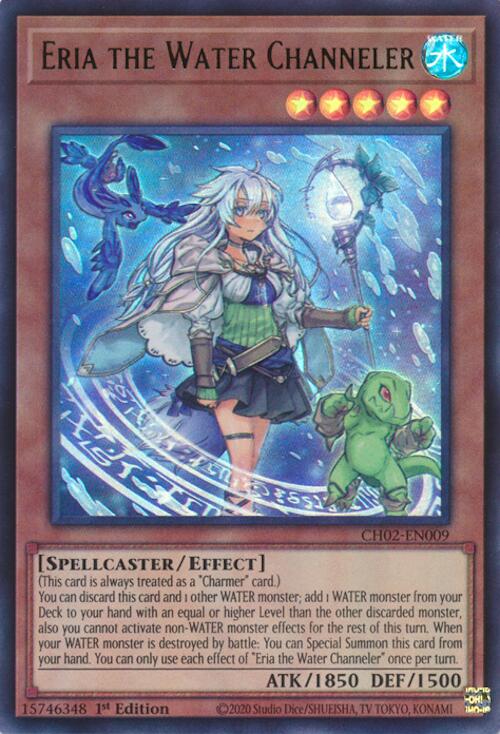 Eria the Water Channeler [CH02-EN009] Ultra Rare