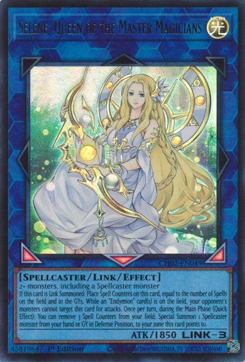 Selene, Queen of the Master Magicians [CH02-EN049] Ultra Rare