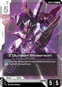 Z Gundam (Biosensor) (GD03-071) [Steel Requiem]