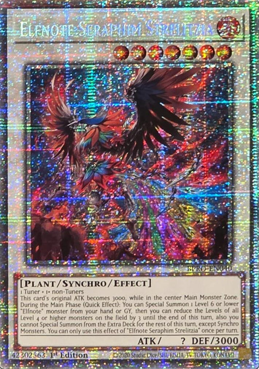 Elfnote Seraphim Strelitzia (Starlight Rare) [BPRO-EN040] Starlight Rare