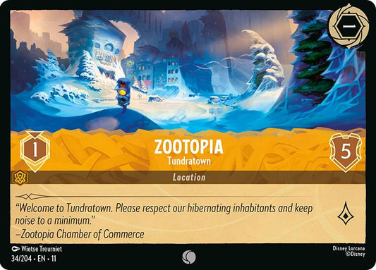 Zootopia - Tundratown (34/204) [Winterspell]