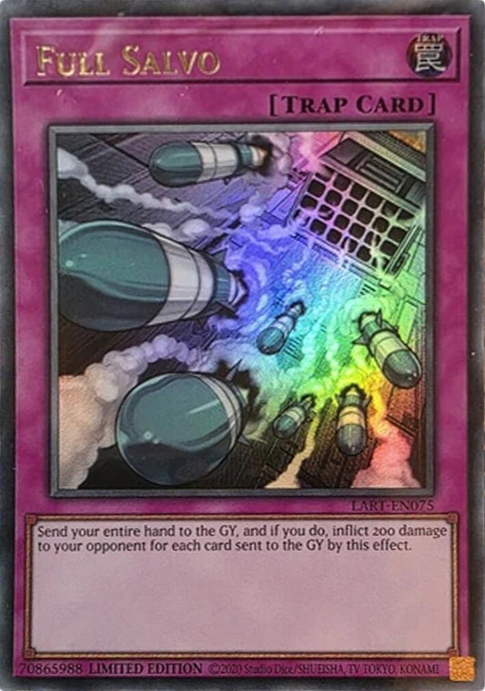 Full Salvo [LART-EN075] Ultra Rare