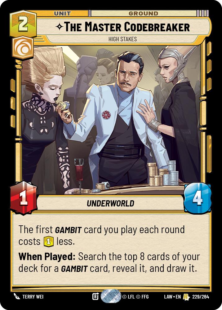 The Master Codebreaker - High Stakes (229/264) (229/264) [A Lawless Time]