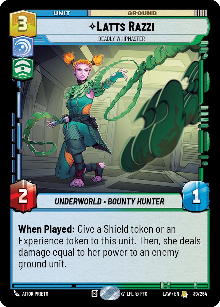 Latts Razzi - Deadly Whipmaster (39/264) (39/264) [A Lawless Time]