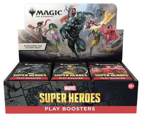 Marvel Super Heroes - Play Booster Display (Release Date June 26, 2026)