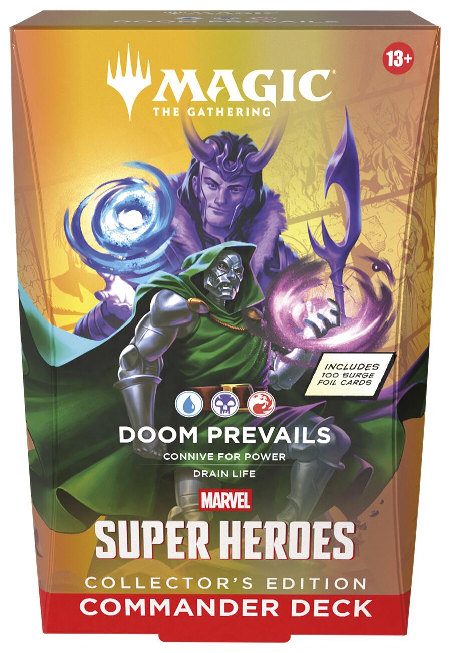 Marvel Super Heroes Commander Deck - Doom Prevails (Collector's Edition)