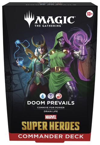 Marvel Super Heroes Commander Deck - Doom Prevails (Release Date June 26, 2026)