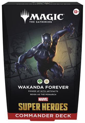 Marvel Super Heroes Commander Deck - Wakanda Forever (Release Date June 26, 2026)