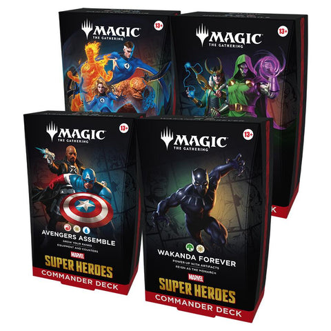 Marvel Super Heroes Commander Deck Case (Release Date June 26, 2026)