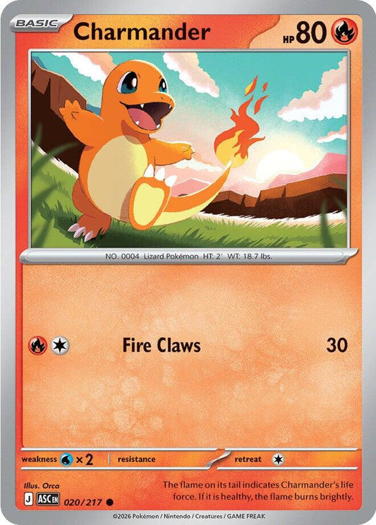 Charmander (020/217) [Mega Evolution: Ascended Heroes]