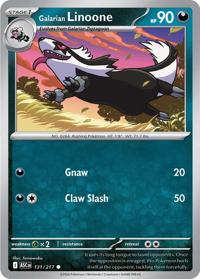 Galarian Linoone (131/217) [Mega Evolution: Ascended Heroes]