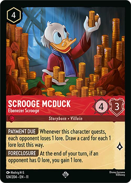 Scrooge McDuck - Ebenezer Scrooge (124/204) [Winterspell]
