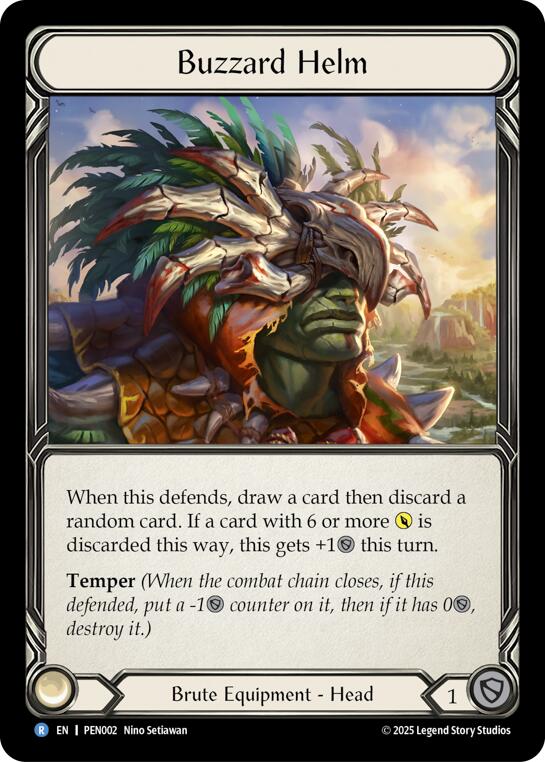 Buzzard Helm [PEN002] (Compendium of Rathe)