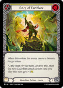 Rites Of Earthlore (Yellow) (Rainbow Foil) [PEN027] (Compendium of Rathe)  Rainbow Foil