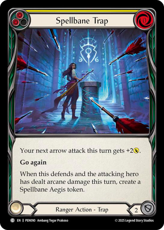 Spellbane Trap (Yellow) (Regular) [PEN090] (Compendium of Rathe)