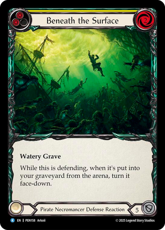 Beneath The Surface (Yellow) (Regular) [PEN158] (Compendium of Rathe)
