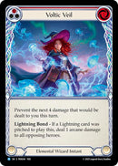 Voltic Veil (Red) (Rainbow Foil) [PEN204] (Compendium of Rathe)  Rainbow Foil