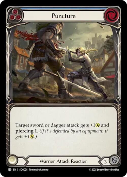 Puncture (Blue) (Regular) [SDO028] (GEM Pack 2)