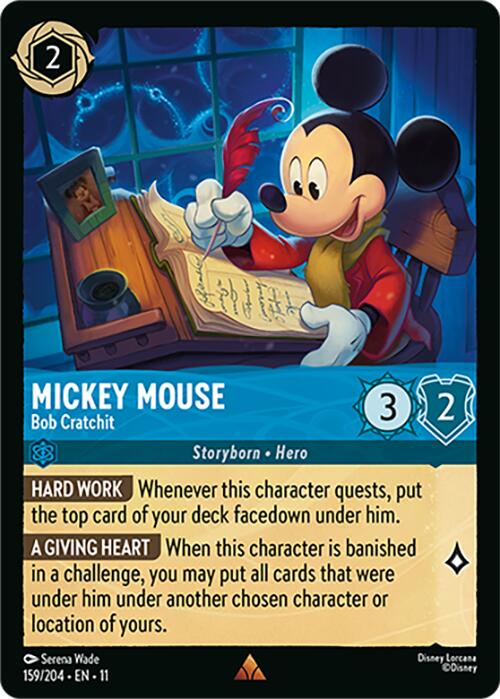 Mickey Mouse - Bob Cratchit (159/204) [Winterspell]