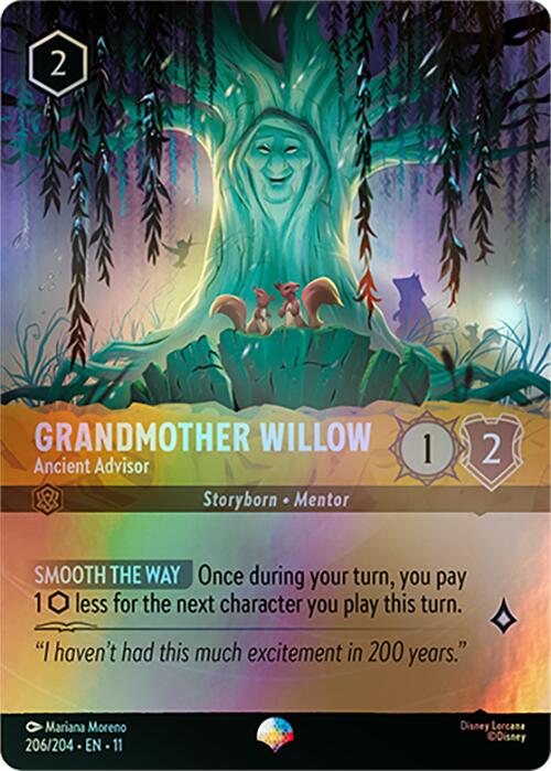 Grandmother Willow - Ancient Advisor (Epic) (206/204) [Winterspell]