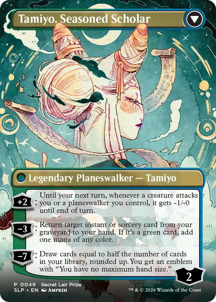 Tamiyo, Inquisitive Student [Secret Lair Showdown]