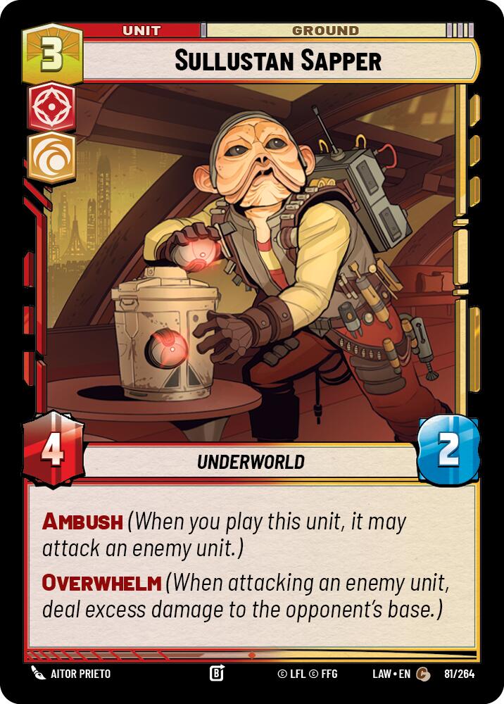 Sullustan Sapper (81/264) (81/264) [A Lawless Time]