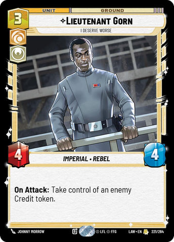 Lieutenant Gorn - I Deserve Worse (221/264) (221/264) [A Lawless Time]