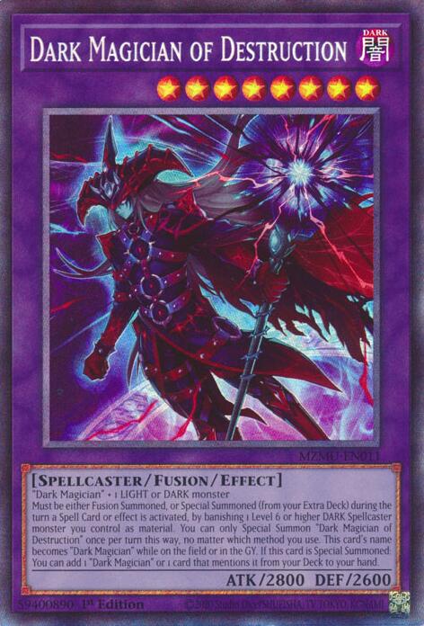 Dark Magician of Destruction (Collector's Rare) [MZMU-EN011] Collector's Rare