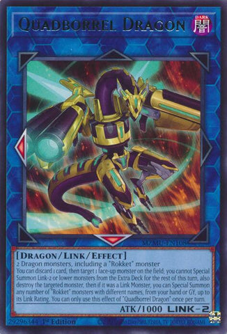 Quadborrel Dragon [MZMU-EN108] Rare