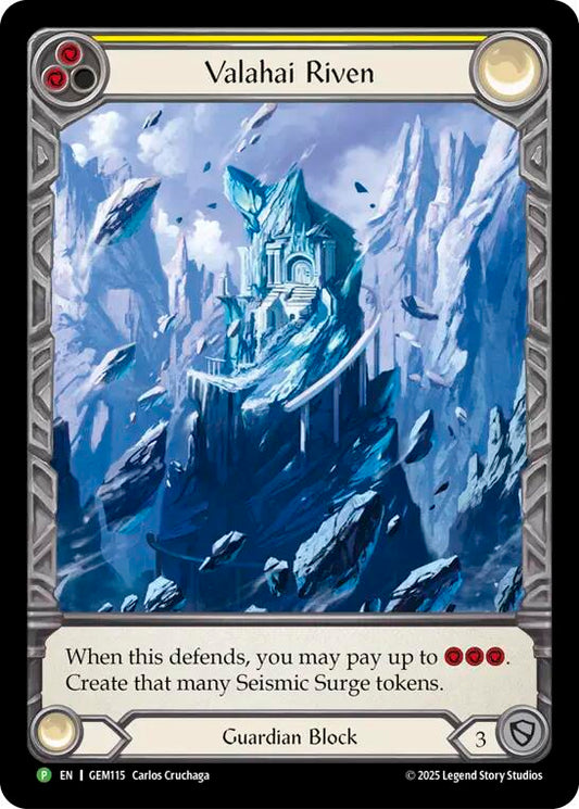 Valahai Riven (Yellow) [GEM115] (GEM Pack 4)