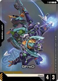 GFreD (T-020) (Premium Card Collection Gundam Assemble) (T-020) [Gundam Promotional Cards]