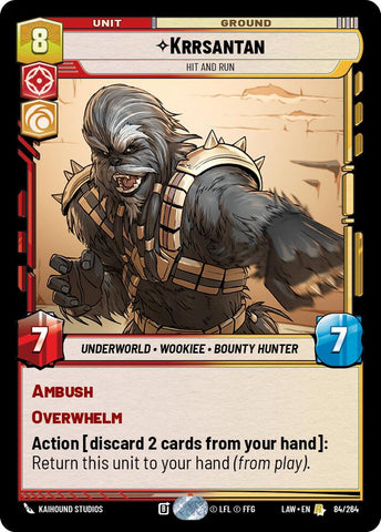 Krrsantan - Hit and Run (84/264) (84/264) [A Lawless Time]