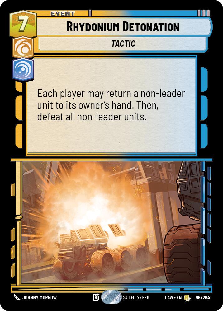 Rhydonium Detonation (96/264) (96/264) [A Lawless Time]