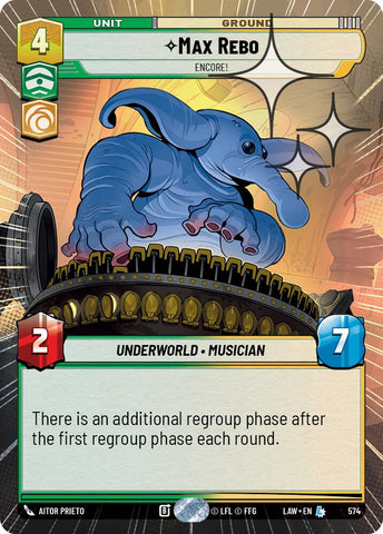 Max Rebo - Encore! (336) (Hyperspace Foil) (336) [A Lawless Time]